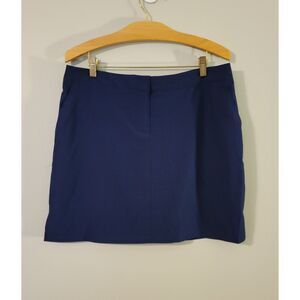 Izod Golf Navy Swing Flex Skirt/Skort With Pockets Size 10